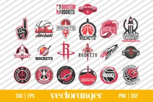 Houston Rockets Logo SVG Bundle