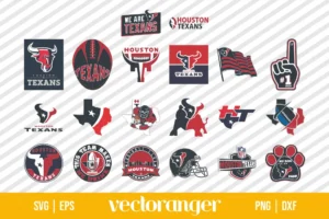 Houston Texans Logo SVG Bundle