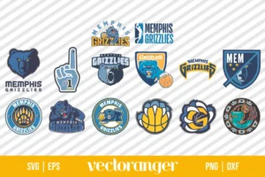 Memphis Grizzlies Logo SVG Bundle