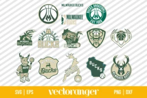 Milwaukee Bucks SVG Bundle