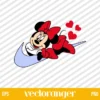 Minnie Mouse Nike Logo SVG Layered
