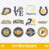 NBA Indiana Pacers Logo SVG Bundle