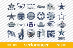 NFL Dallas Cowboys SVG Bundle