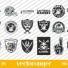 NFL Las Vegas Raiders Logo SVG Bundle