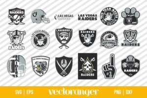 NFL Las Vegas Raiders Logo SVG Bundle