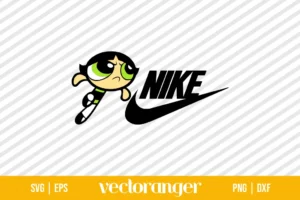 Nike Powerpuff Girls Buttercup SVG