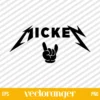Rock and Roll Mickey Mouse SVG Cut File