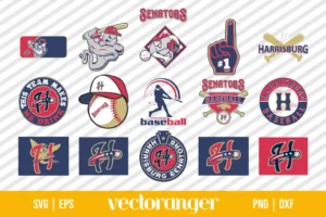 Harrisburg Senators SVG Bundle