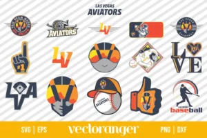Las Vegas Aviators Logo SVG Bundle