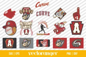 MLB Altoona Curve SVG Bundle