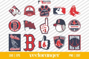 MLB Boston Red Sox SVG Bundle