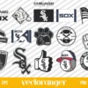 MLB Chicago White Sox Logo SVG Bundle