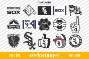 MLB Chicago White Sox Logo SVG Bundle