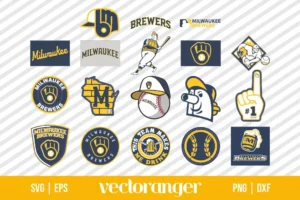 MLB Milwaukee Brewers SVG Bundle