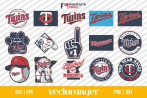 MLB Minnesota Twins SVG Bundle