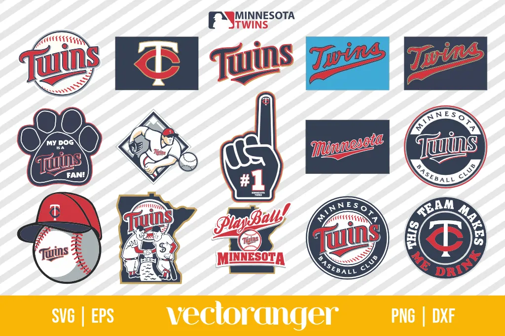 MLB Minnesota Twins SVG Bundle 1 MLB Minnesota Twins SVG Bundle