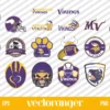 Minnesota Vikings Logo SVG Bundle