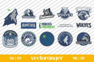NBA Minnesota Timberwolves Logo SVG Bundle