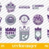 NBA Sacramento Kings SVG Bundle
