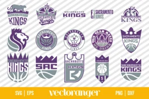 NBA Sacramento Kings SVG Bundle