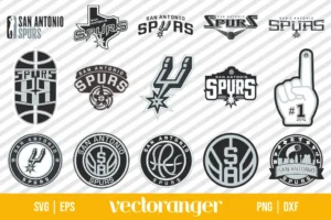 NBA San Antonio Spurs SVG Bundle