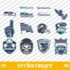 NFL Seattle Seahawks SVG Bundle