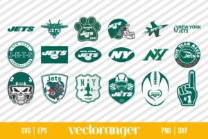 New York Jets Logo SVG Bundle