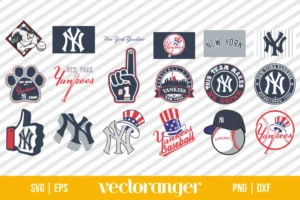 New York Yankees Logo SVG Bundle