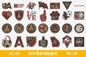 Atlanta United Logo SVG Bundle