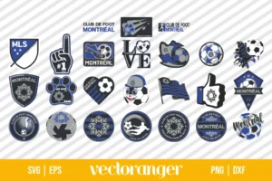 Club de Foot Montreal SVG Bundle
