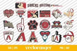 MLB Arizona Diamondbacks SVG Bundle