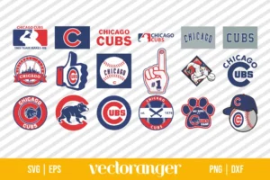 MLB Chicago Cubs SVG Bundle