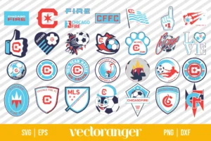 MLS Chicago Fire FC SVG Bundle