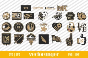 MLS Los Angeles FC SVG Bundle