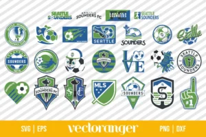 MLS Seattle Sounders FC SVG Bundle