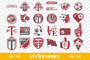 MLS Toronto FC Logo SVG Bundle