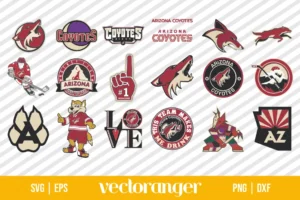 NHL Arizona Coyotes Logo SVG Bundle