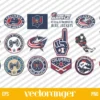 NHL Columbus Blue Jackets SVG Bundle