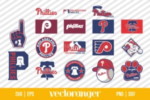 Philadelphia Phillies Logo SVG Bundle