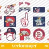 Portland Sea Dogs Logo SVG Bundle