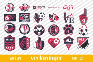 St Louis City SC Logo SVG Bundle