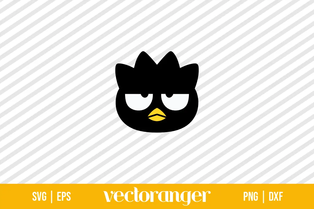 Badtz Maru Face SVG 1 Badtz Maru Face SVG
