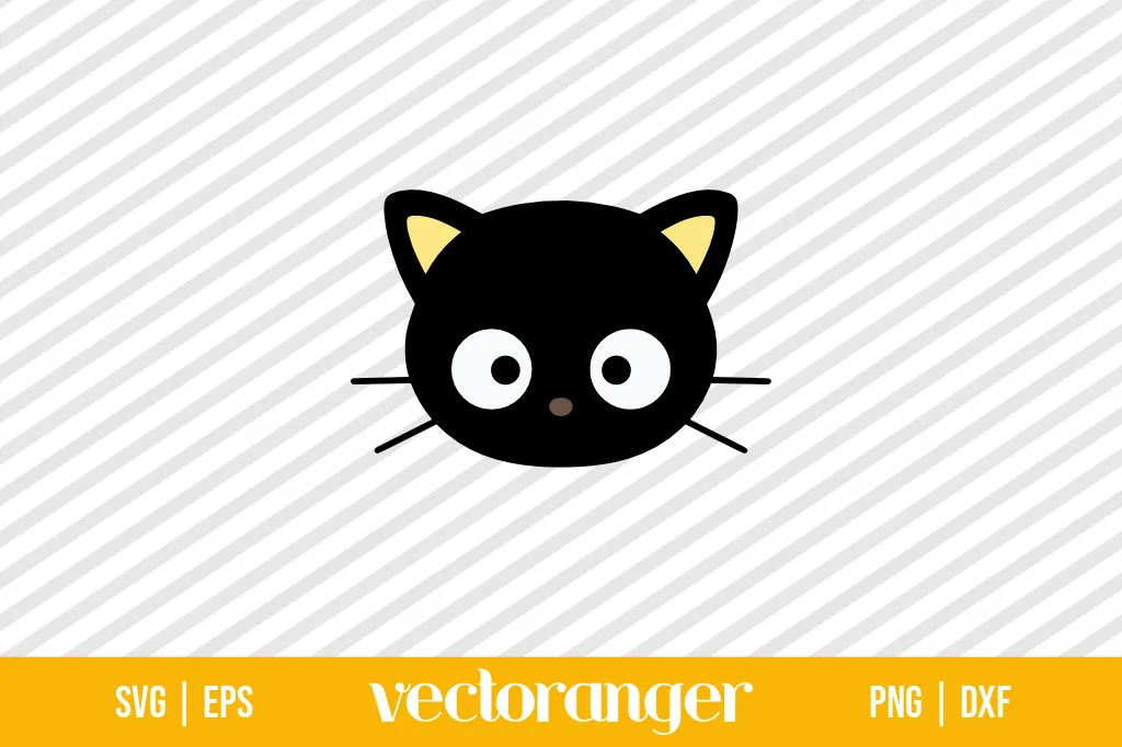 Cute Cat Kitty Sanrio SVG 1 Cute Cat Kitty Sanrio SVG