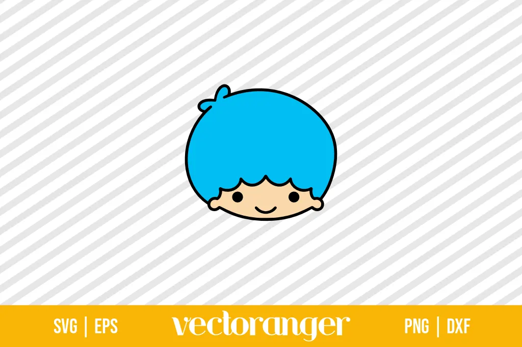 Little Twin Stars Sanrio SVG Layered 1 Little Twin Stars Sanrio SVG Layered