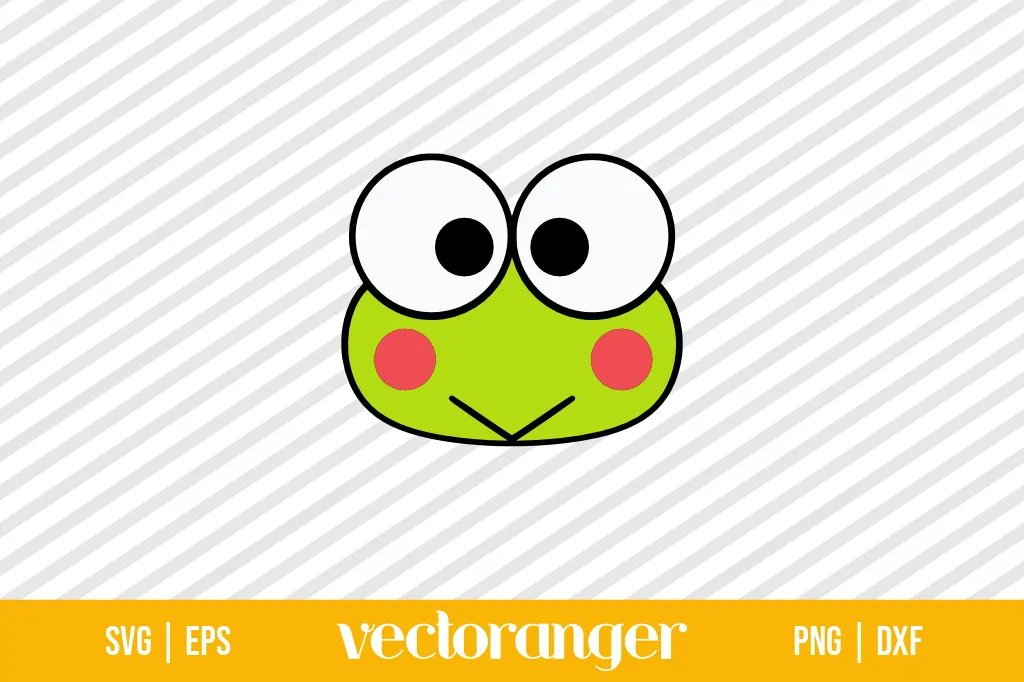 Sanrio Keroppi SVG 1 Sanrio Keroppi SVG Vector