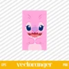 Stitch Angel Face SVG