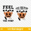 Feel The Pump Weightlifting SVG