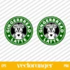 Gingerbread Latte Minnie Mouse SVG