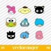 Sanrio Characters SVG Bundle