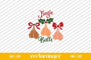 Funny Jingle Bells Christmas SVG